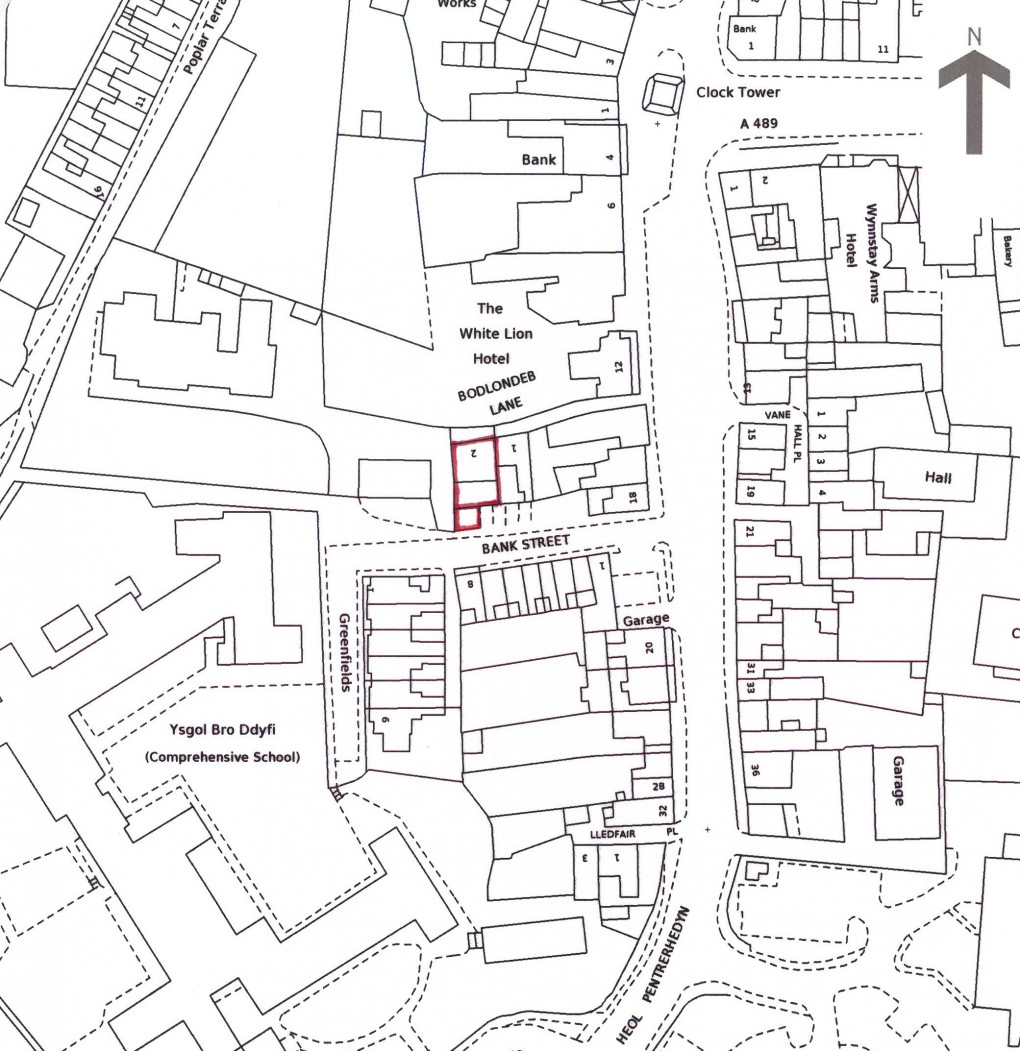 Floorplan for Bodlondeb Lane, Machynlleth, Powys
