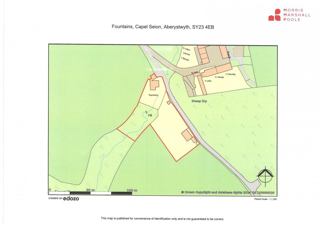 Floorplan for Capel Seion, Aberystwyth, Ceredigion