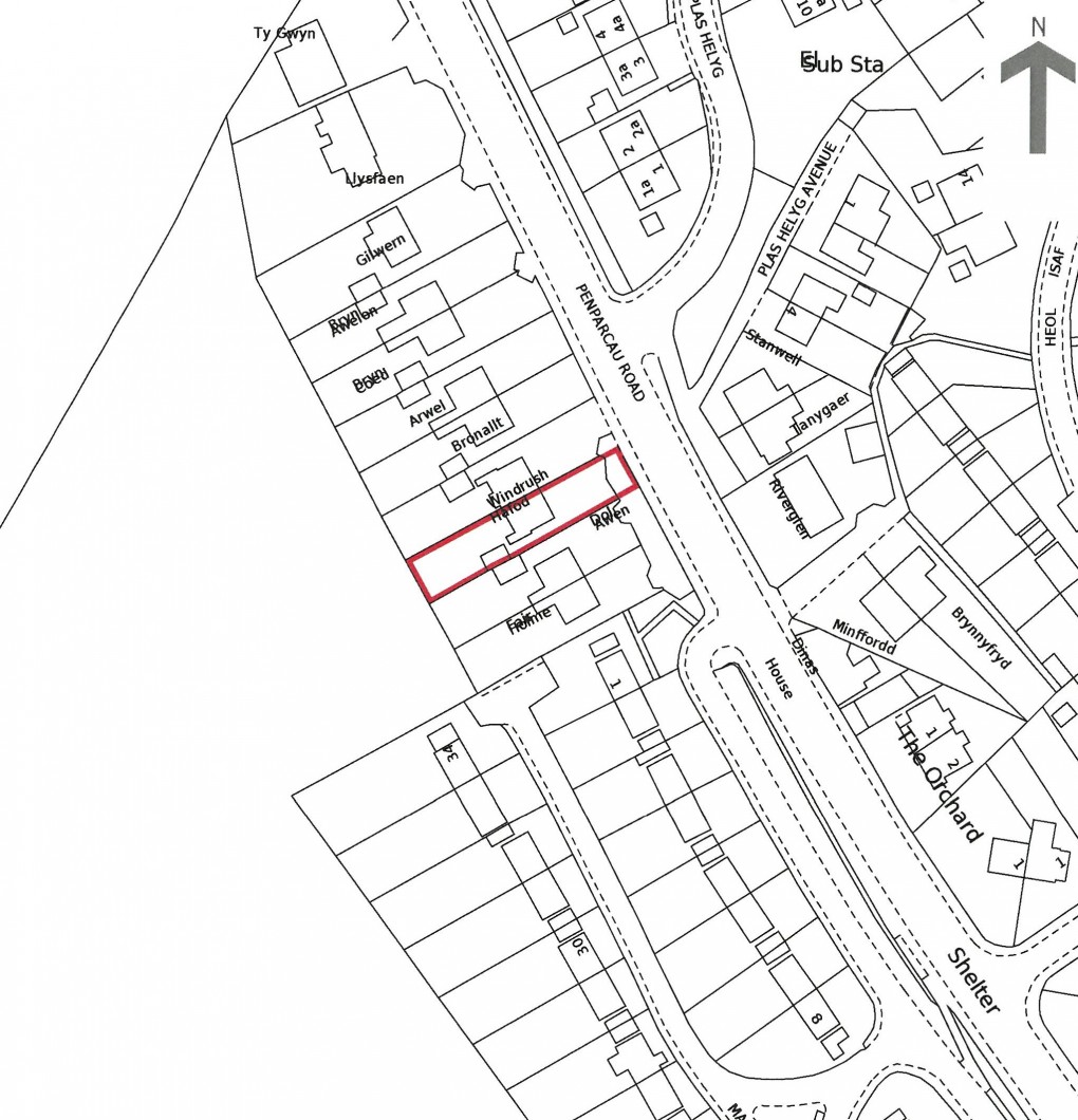 Floorplan for Penparcau Road, Penparcau, Aberystwyth, Ceredigion