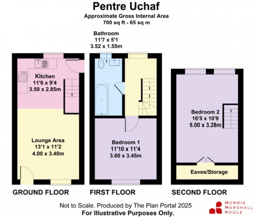 Floorplan for Talybont, Ceredigion