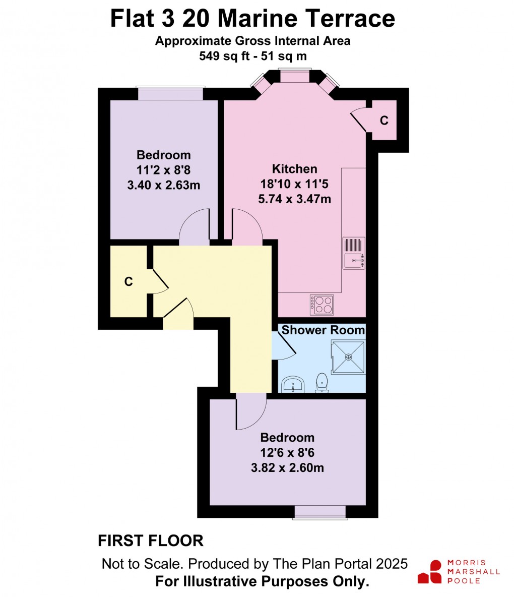 Floorplan for Marine Terrace, Aberystwyth, Ceredigion