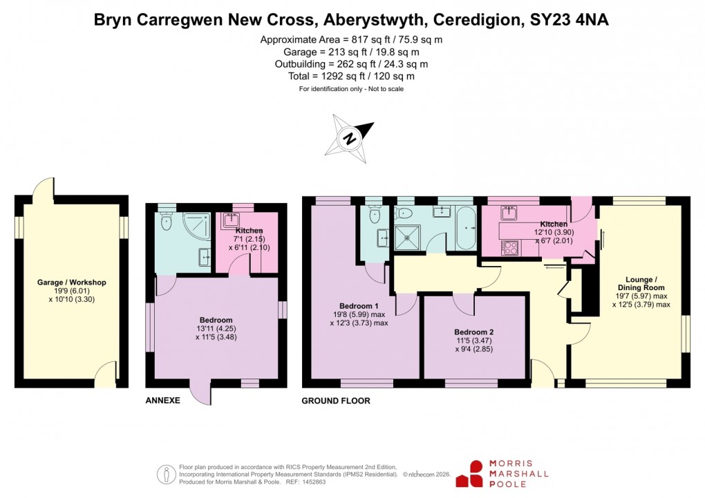 Floorplan for New Cross, Aberystwyth, Ceredigion