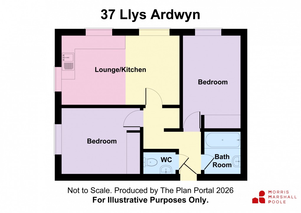 Floorplan for Bryn Ardwyn, Aberystwyth, Ceredigion