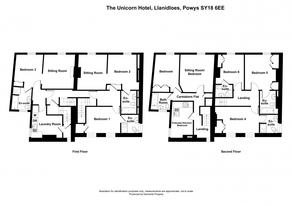 Floorplan for Long Bridge Street, Llanidloes, Powys