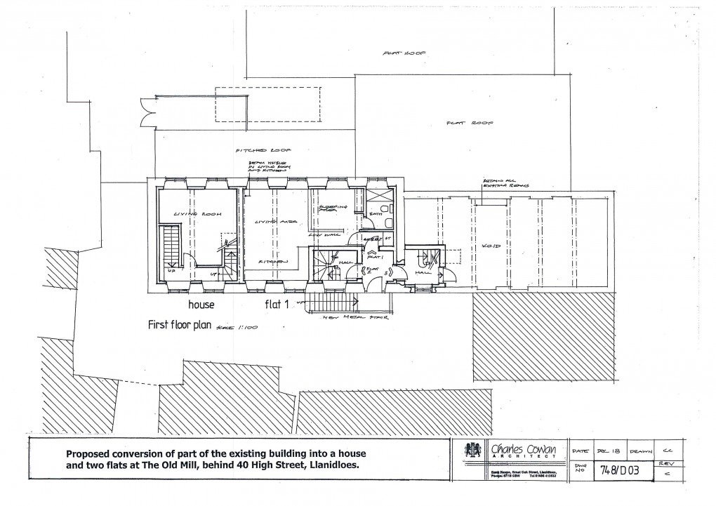 Floorplan for The Function Room & The Old Mill, Off High Street, Llanidloes, Powys