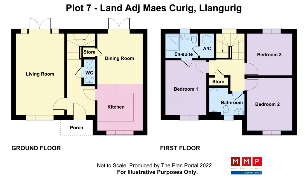 Floorplan for Adj To Maes Curig, Llangurig, Llanidloes, Powys