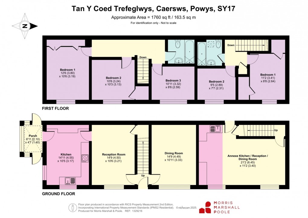 Floorplan for Trefeglwys, Caersws, Powys