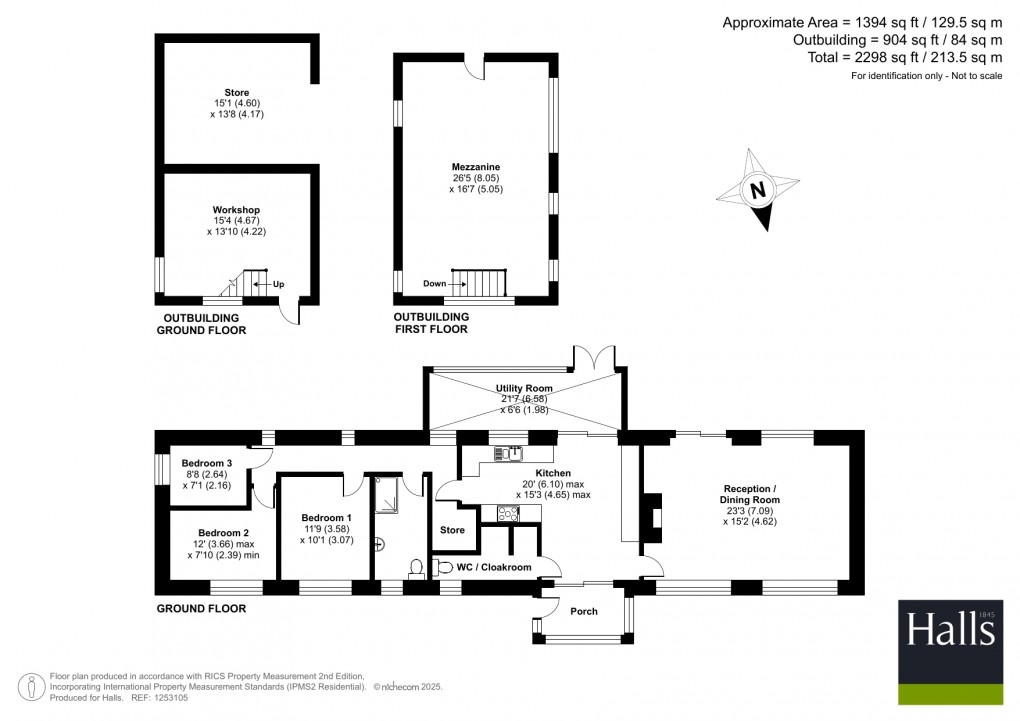 Floorplan for Cemmaes, Machynlleth, Powys
