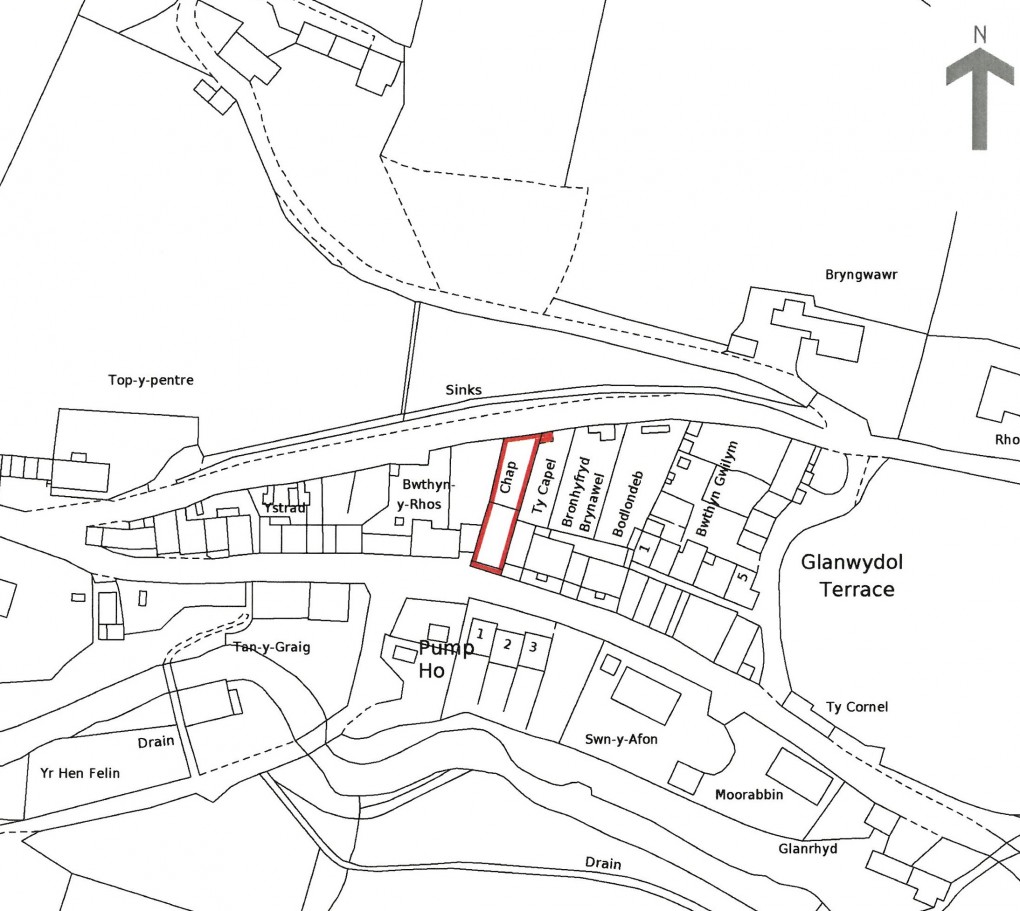 Floorplan for Abercegir, Machynlleth, Powys