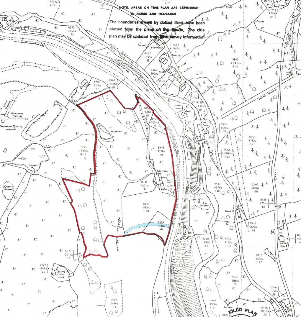 Floorplan for Upper Corris, Machynlleth, Gwynedd