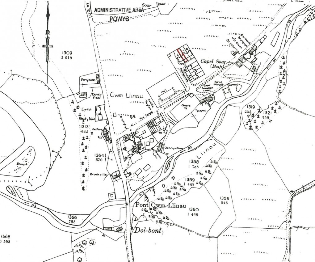 Floorplan for Rhosawel, Cwmllinau, Machynlleth, Powys