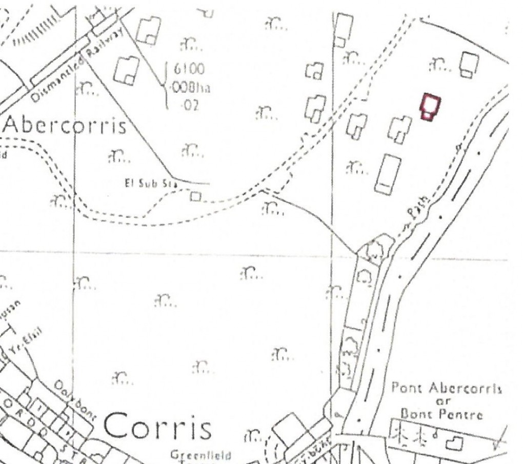 Floorplan for Abercorris Cabins, Corris, Machynlleth, Gwynedd