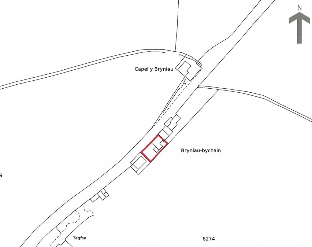 Floorplan for Pennal, Machynlleth, Gwynedd