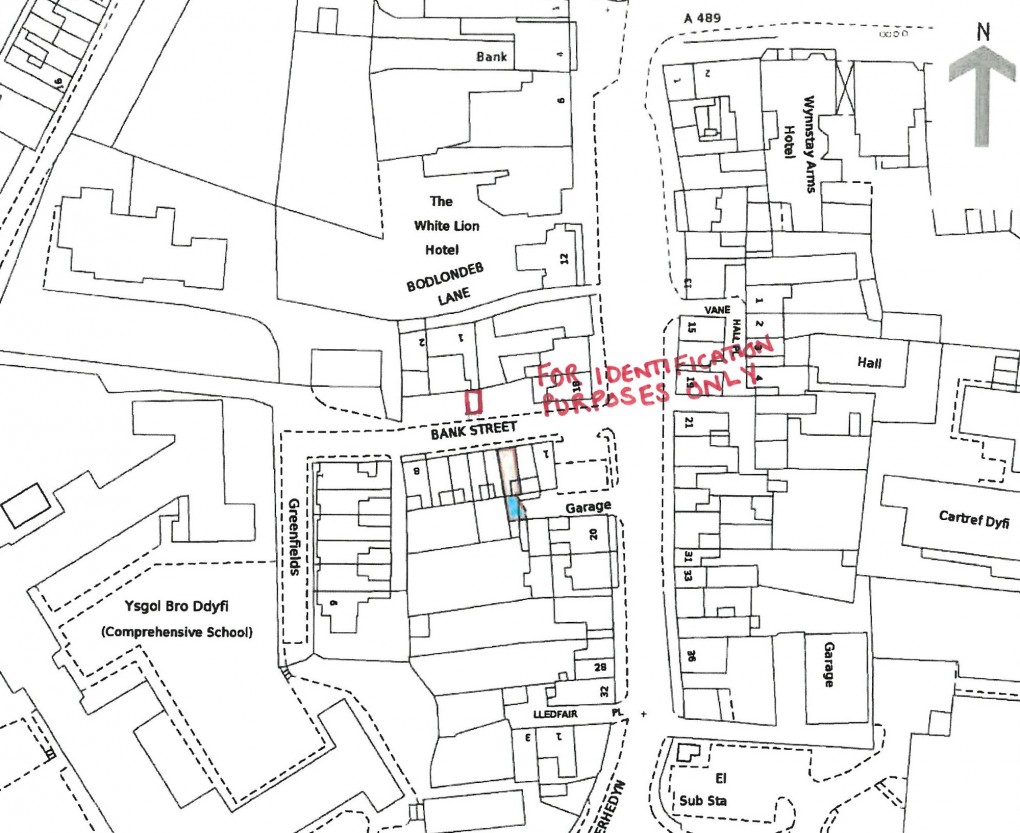 Floorplan for Bank Street, Machynlleth, Powys