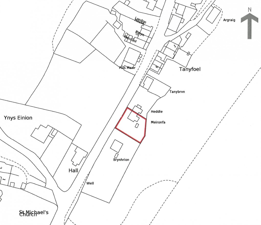 Floorplan for Eglwys Fach, Machynlleth, Ceredigion