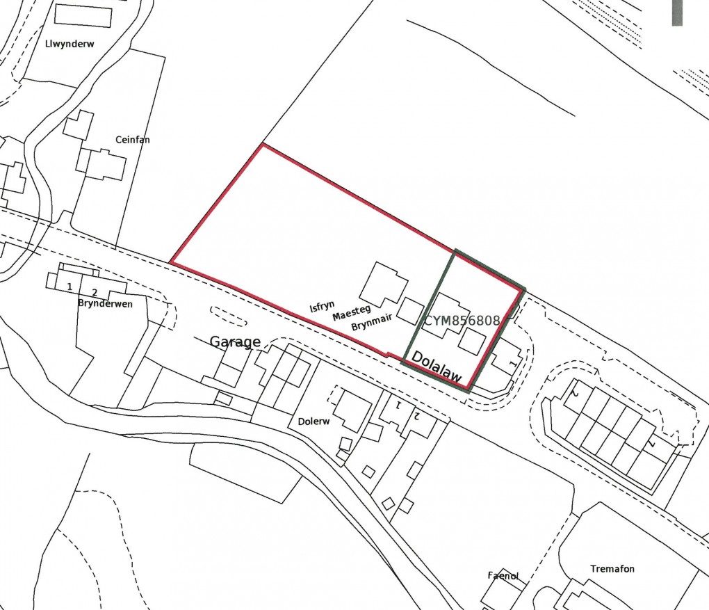Floorplan for Dolfach, Llanbrynmair, Powys