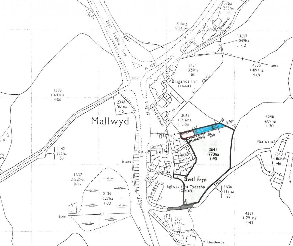 Floorplan for Mallwyd, Machynlleth, Gwynedd