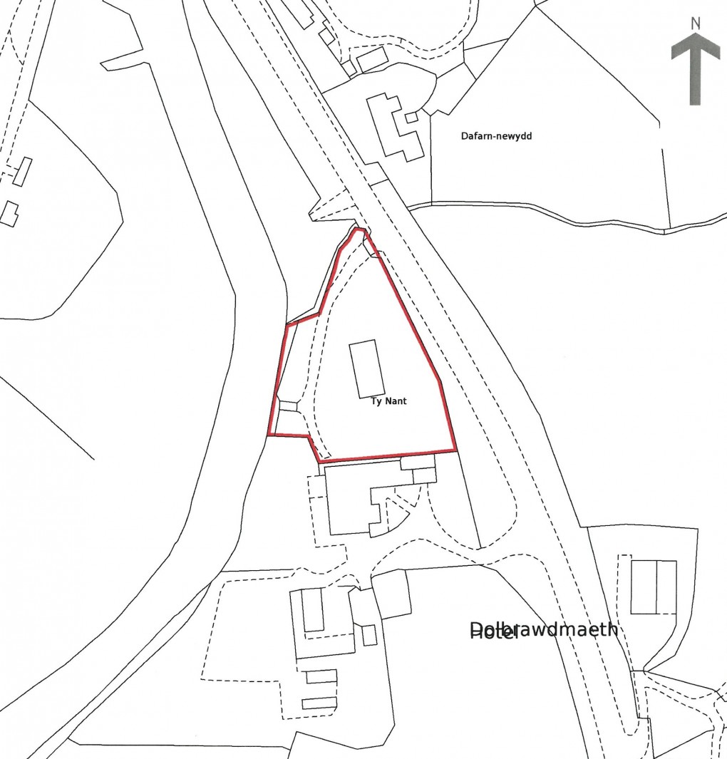 Floorplan for Dinas Mawddwy, Machynlleth, Gwynedd