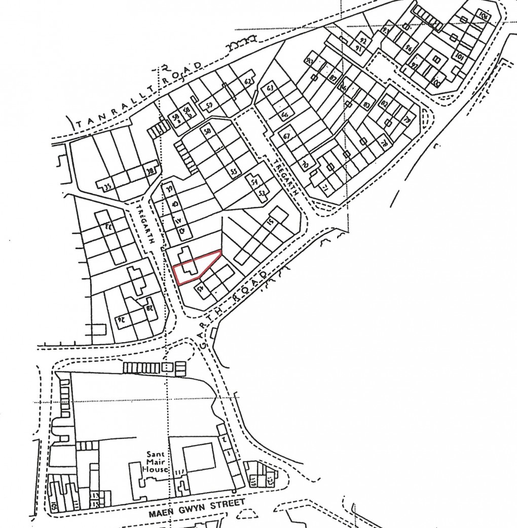 Floorplan for Tre Garth, Machynlleth, Powys