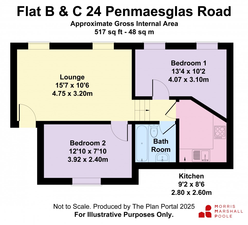 Floorplan for Penmaesglas Road, Aberystwyth, Ceredigion