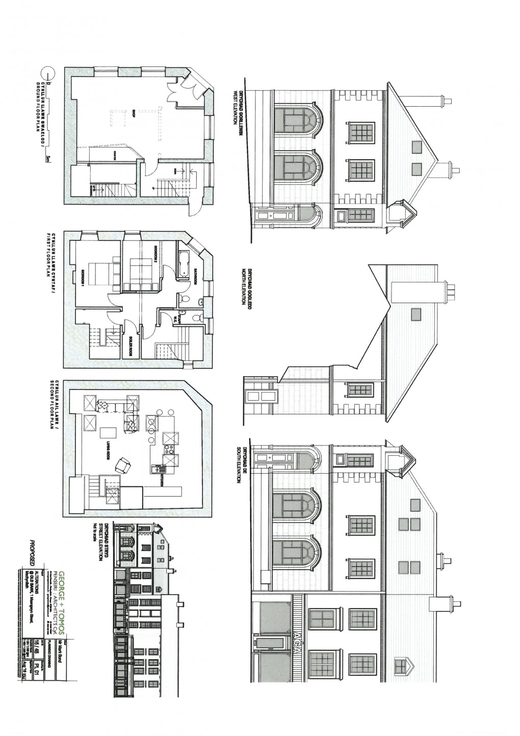 Floorplan for Heol Maengwyn, Machynlleth, Powys