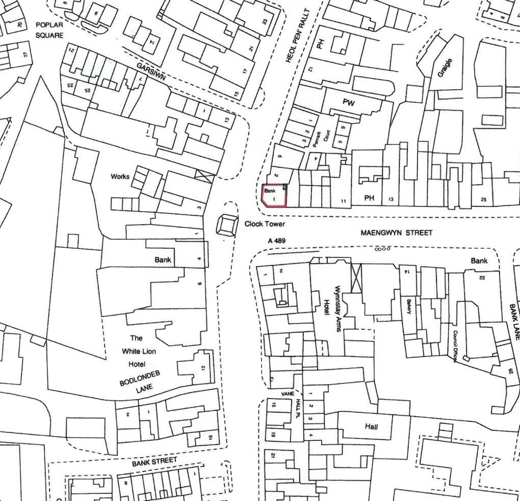 Floorplan for Heol Maengwyn, Machynlleth, Powys