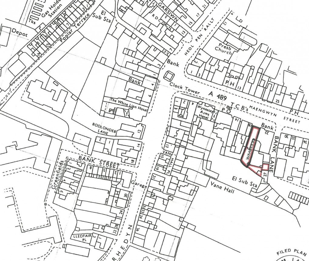 Floorplan for Bank Lane, Machynlleth, Powys