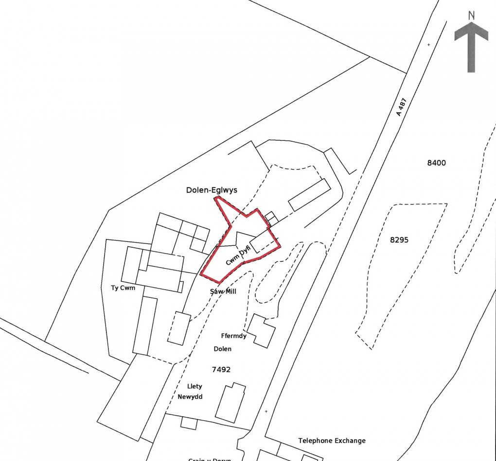 Floorplan for Eglwys Fach, Machynlleth, Ceredigion