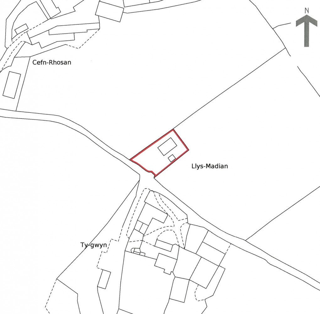 Floorplan for Aberhosan, Machynlleth, Powys