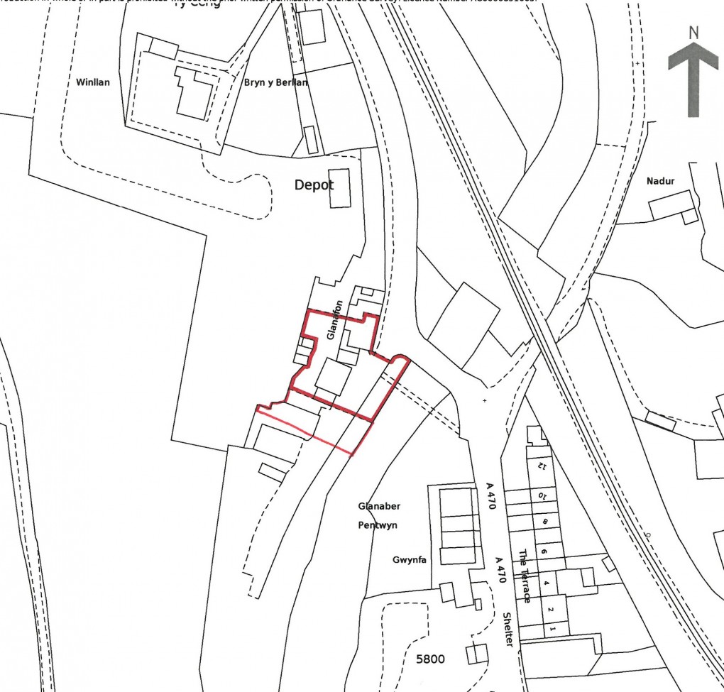 Floorplan for Commins Coch, Machynlleth, Powys