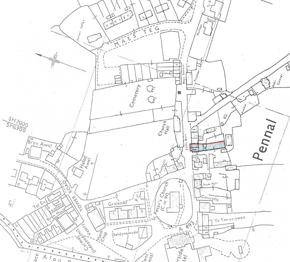 Floorplan for Pennal, Machynlleth, Gwynedd