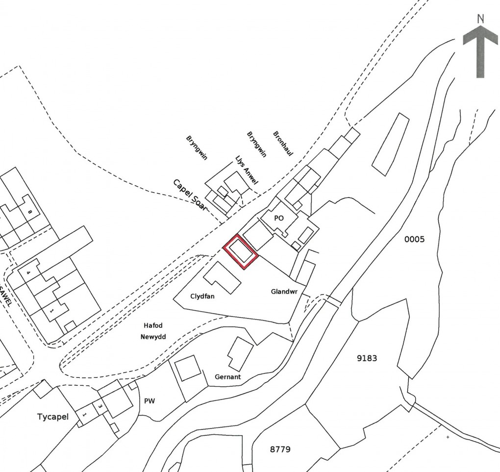 Floorplan for Bryngwyn, Cwmllinau, Machynlleth, Powys
