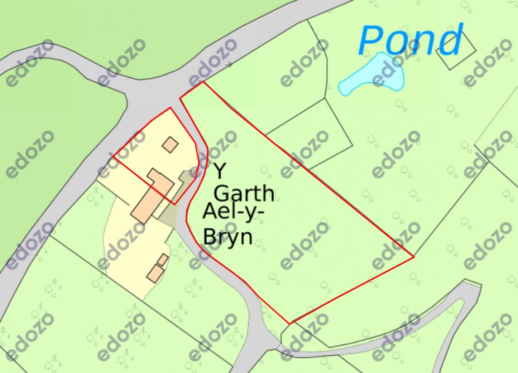Floorplan for Furnace, Machynlleth, Ceredigion