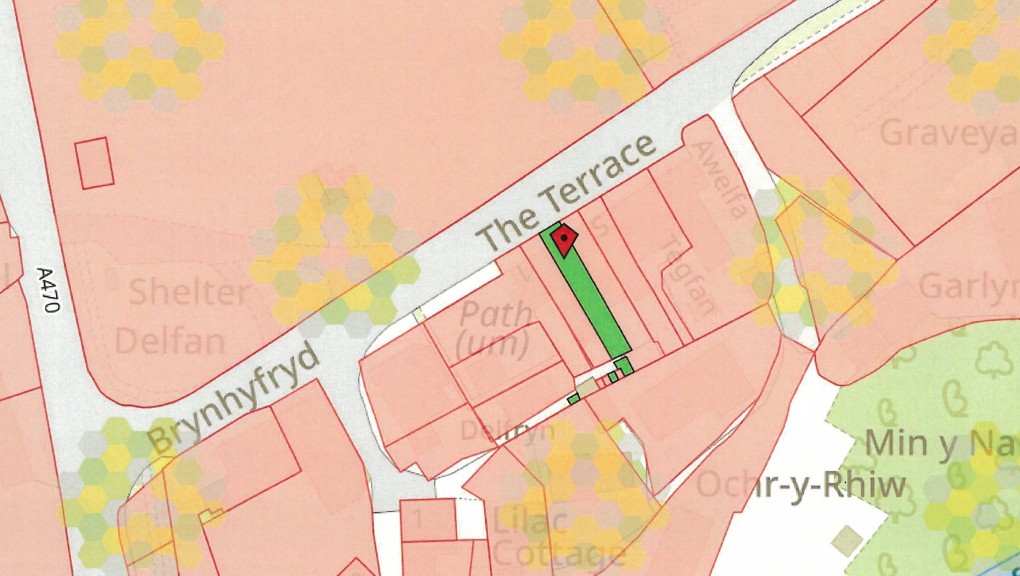 Floorplan for The Terrace, Cwmllinau, Machynlleth, Powys