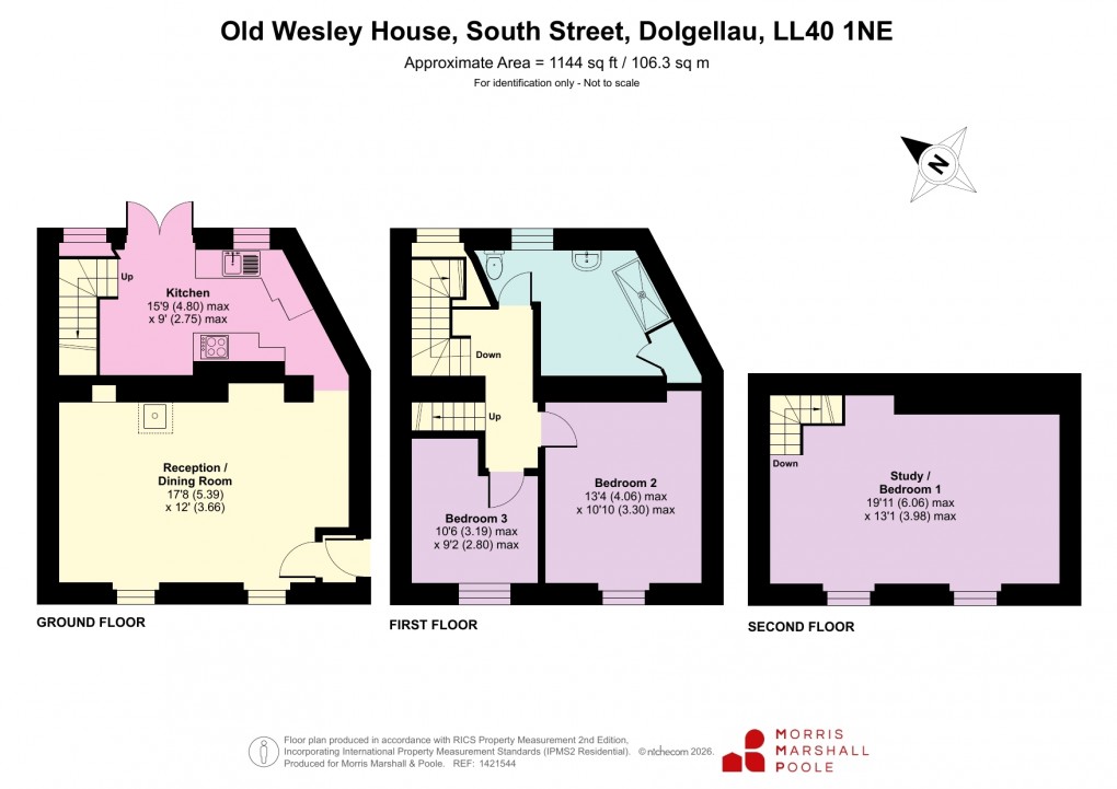 Floorplan for South Street, Dolgellau, Gwynedd
