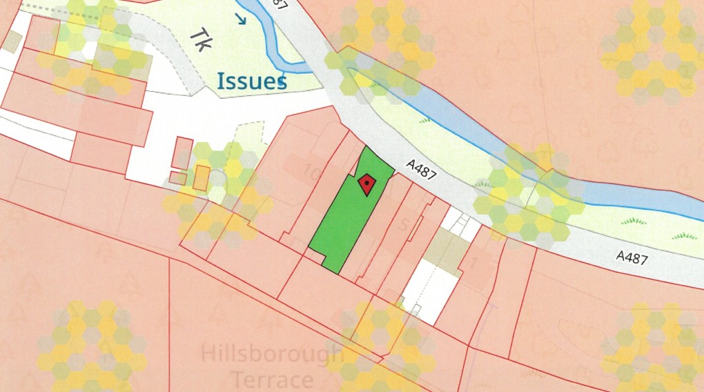 Floorplan for Hillsborough, Upper Corris, Machynlleth, Gwynedd