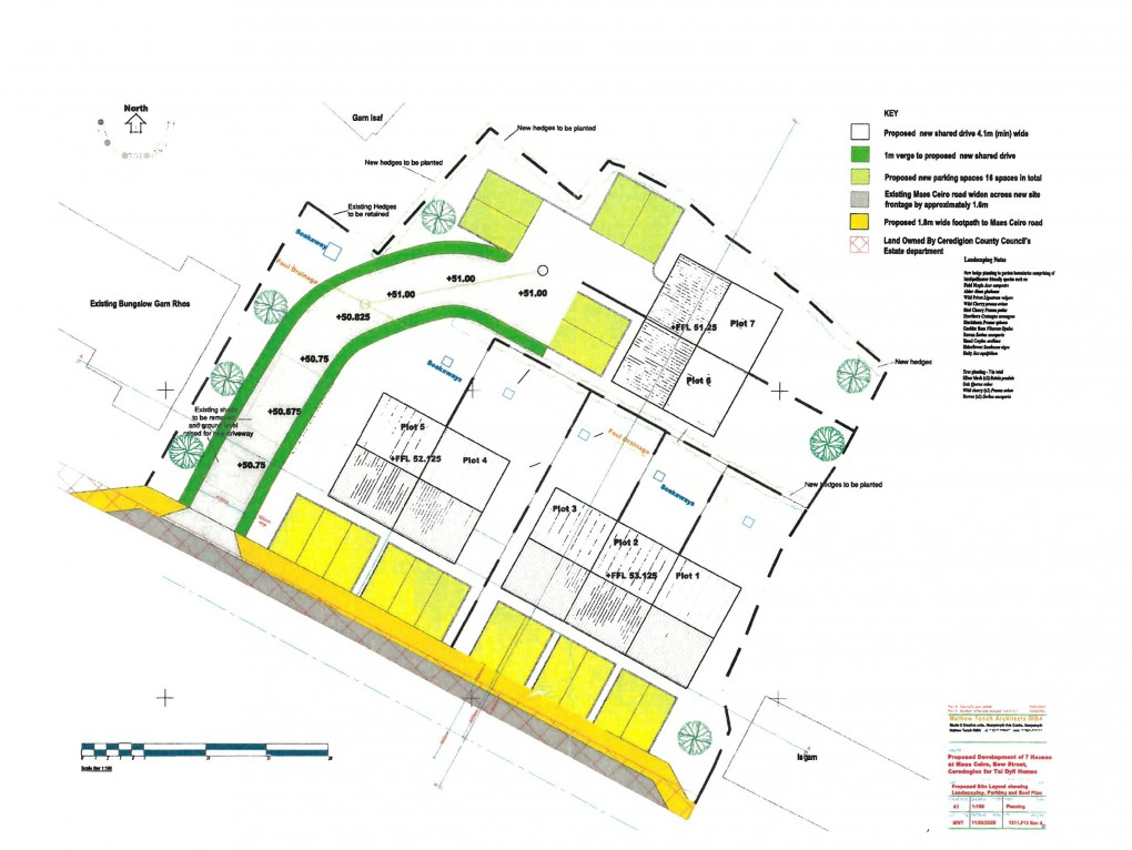 Floorplan for Maesceiro, Bow Street, Ceredigion