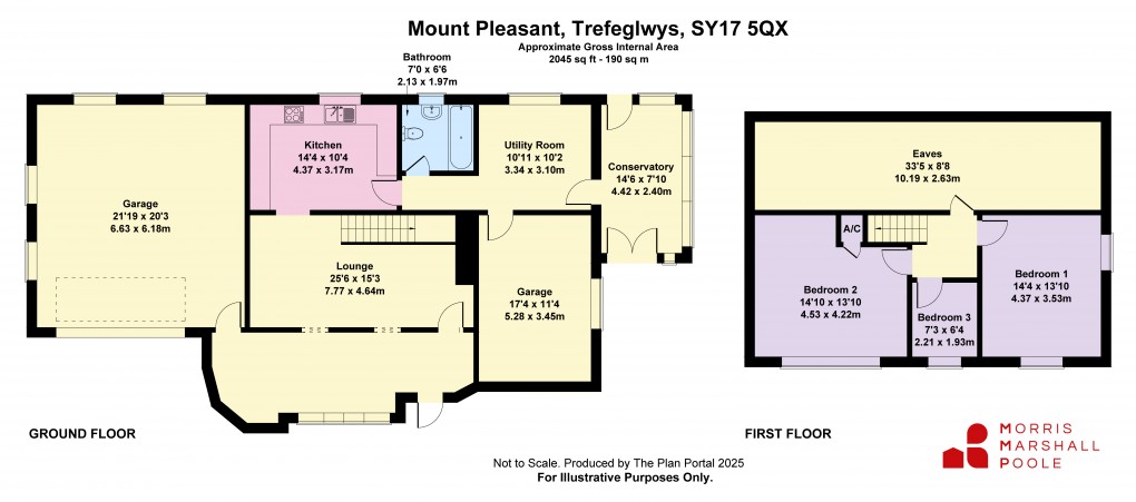 Floorplan for Trefeglwys, Caersws, Powys