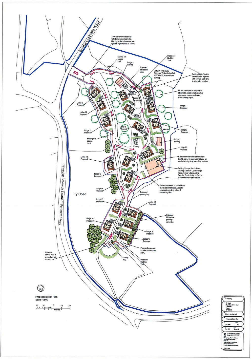 Floorplan for Y Fan, Llanidloes, Powys