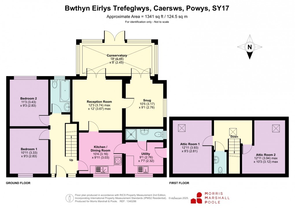 Floorplan for Trefeglwys, Caersws, Powys