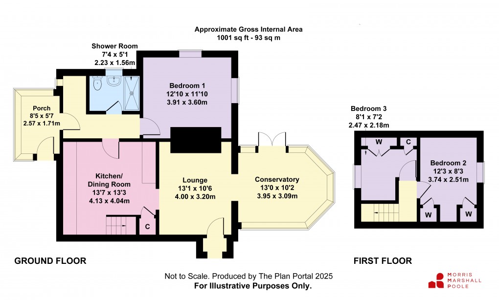 Floorplan for Upper Dolfor Road, Newtown, Powys