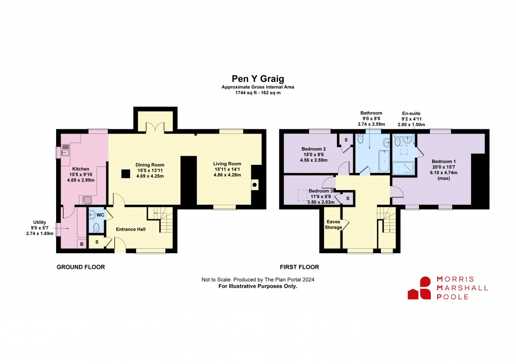 Floorplan for Mochdre, Newtown, Powys