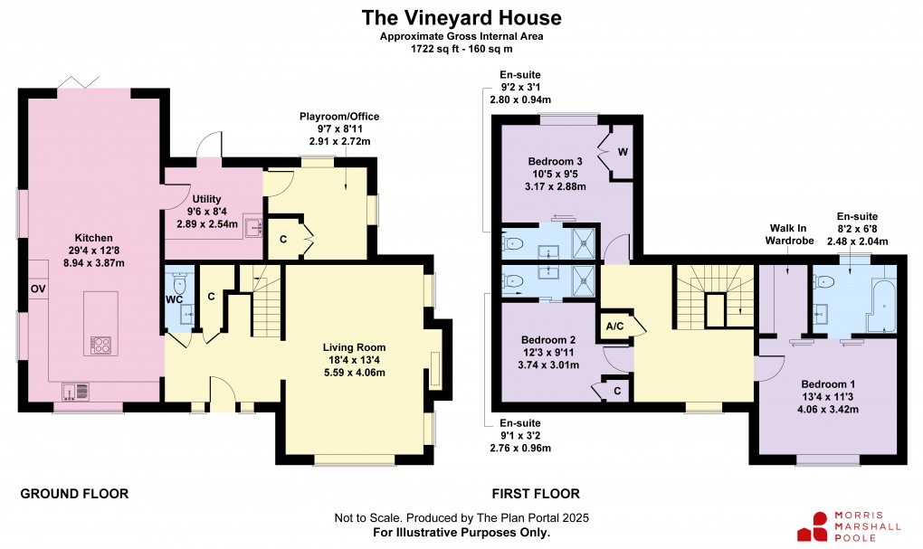Floorplan for Churchstoke, Montgomery, Shropshire