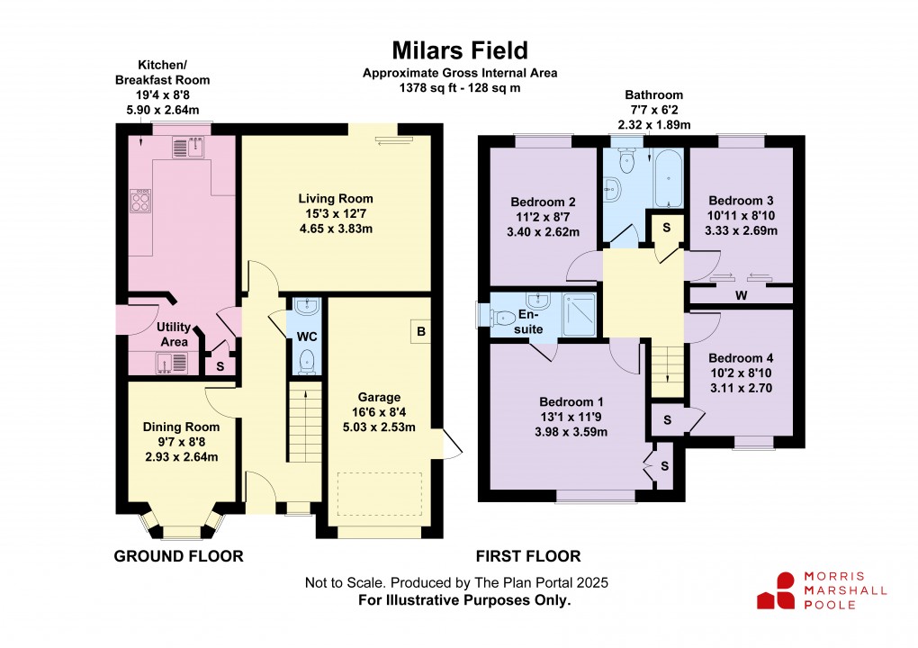 Floorplan for Milars Field, Morda, Oswestry, Shropshire