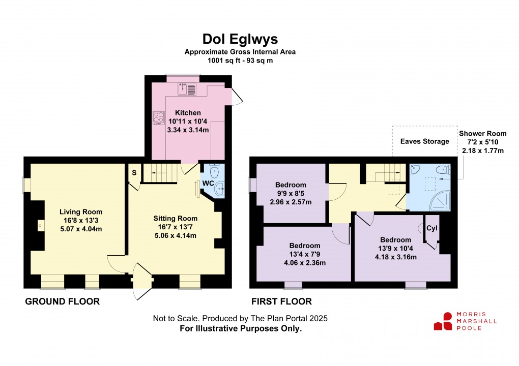 Floorplan for Llangynog, Oswestry, Powys
