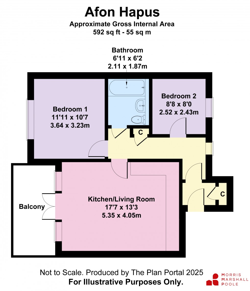 Floorplan for Llys Y Nant, Glyn Ceiriog, Llangollen