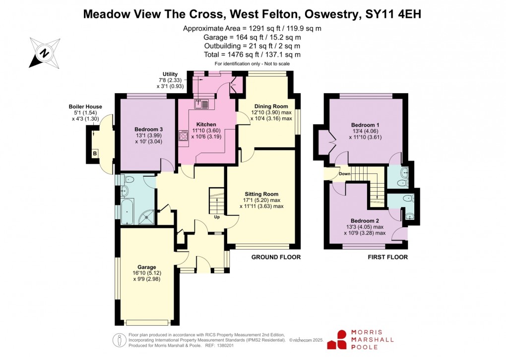 Floorplan for The Cross, West Felton, Oswestry, Shropshire