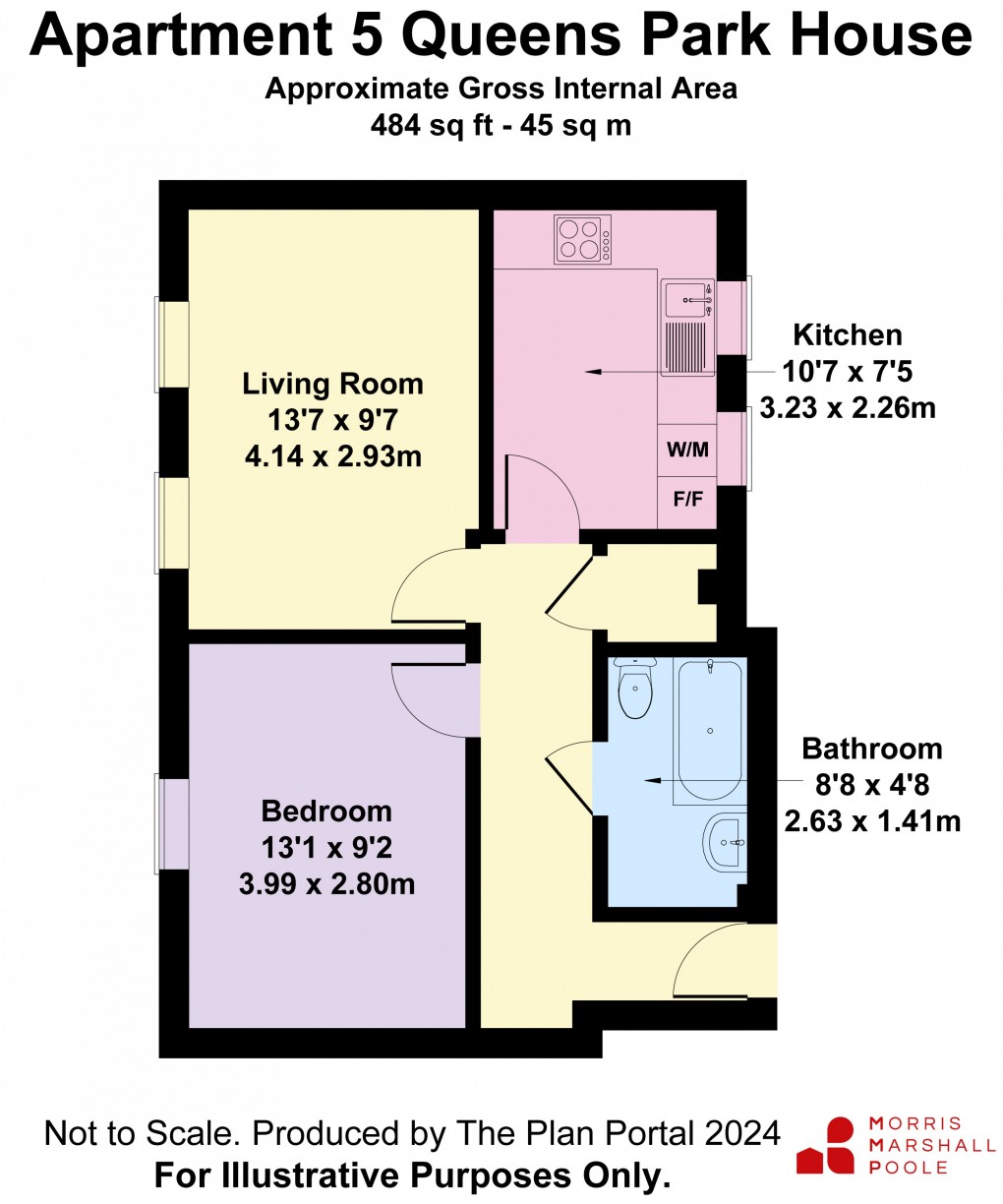 Floorplan for Queens Road, Oswestry, Shropshire