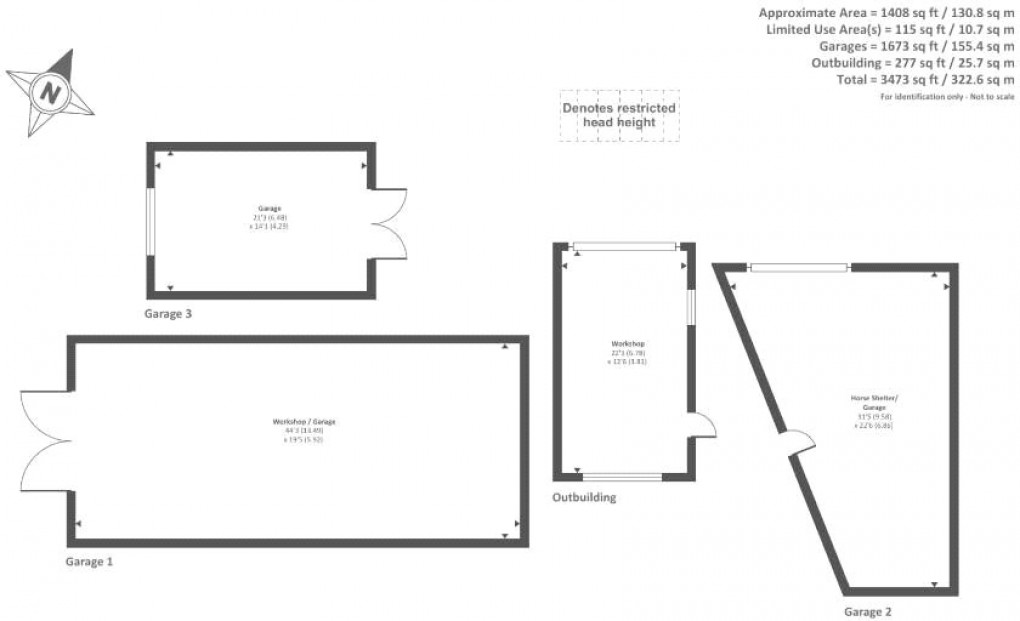 Floorplan for Nantmel, Llandrindod Wells, Powys