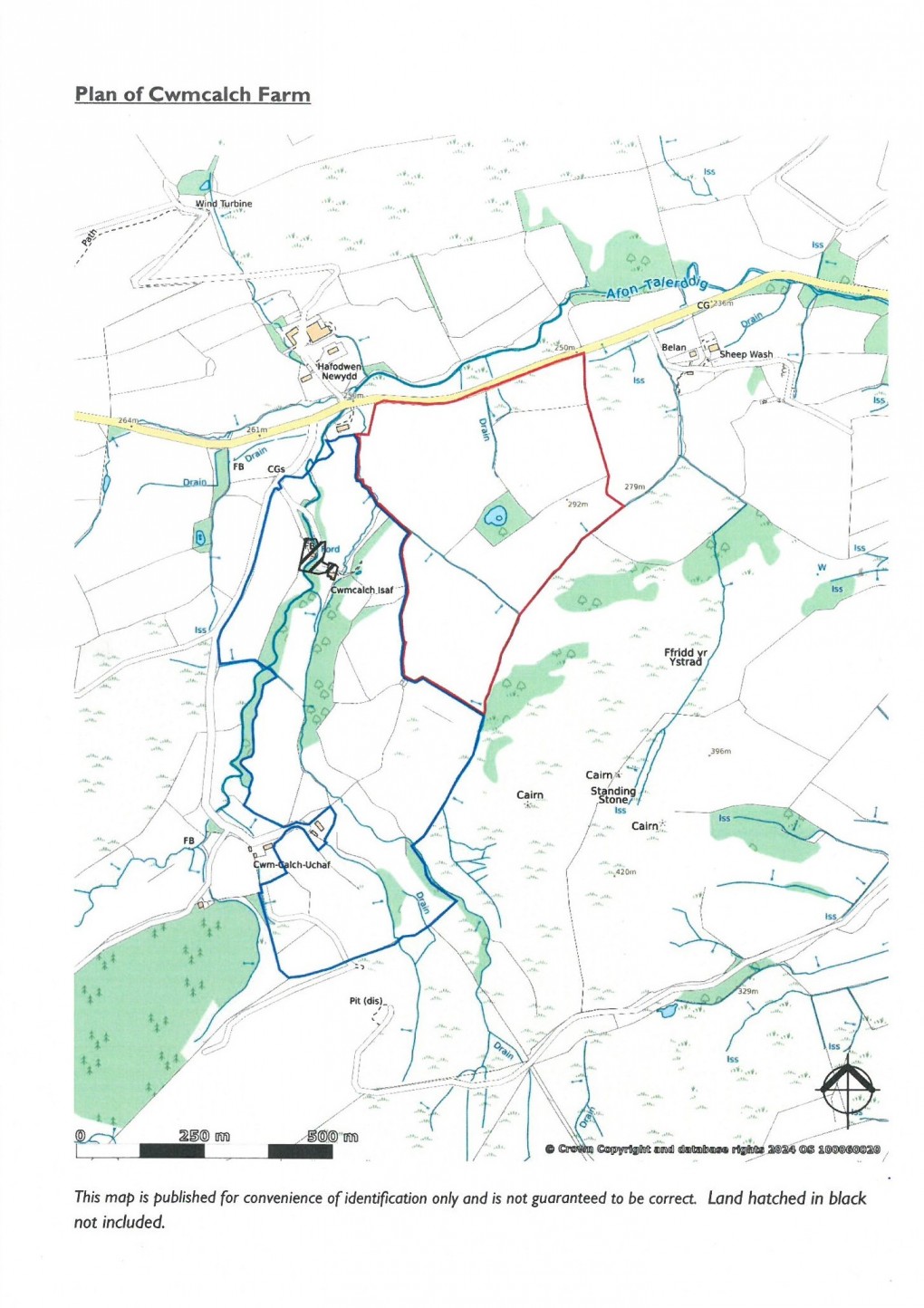 Floorplan for Cwmcalch, Talerddig, Llanbrynmair, Powys